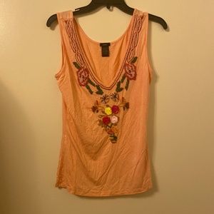 Aziz Tank Top V-Neck Womens' NWOT